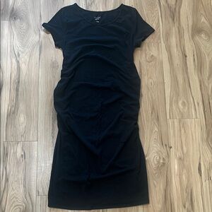 Ingrid & Isabel Black Maternity Dress